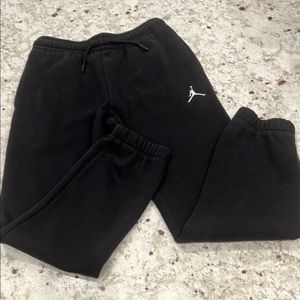 🏀JORDAN SWEATPANTS. M )10-12). SIDE POCKETS.